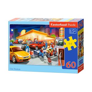 mamido Puzzle 60 dielikov Benzínová stanica