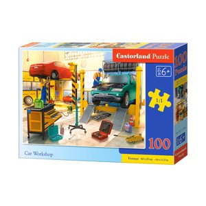 mamido Puzzle 100 dielikov Autoservis