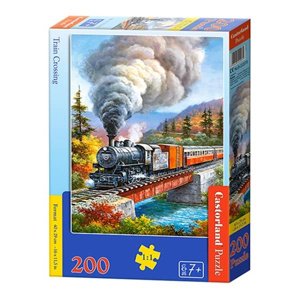 mamido Puzzle 200 dielikov Vlakové prejazdy