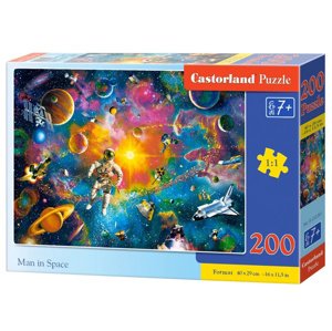 mamido Puzzle 200 dielikov B-222261 Muž vo vesmíre kozmos