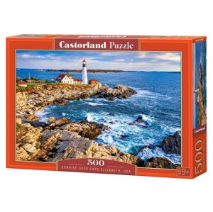 mamido Puzzle 500 dielikov B-53667 Východ slnka nad Cape Elizabeth, USA krajina