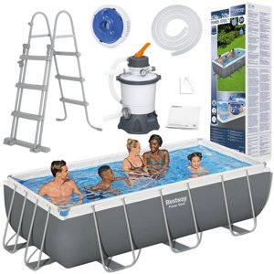 mamido Bestway Bazén STENOVÝ 404x201x100cm 10v1 56442