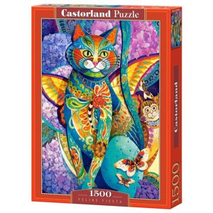 mamido Puzzle 1500 dielikov Feline Fiesta