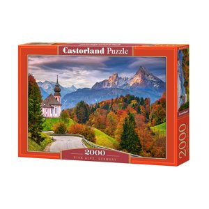 mamido Puzzle 2000 dielikov Jeseň v Bavorských Alpách, Nemecko