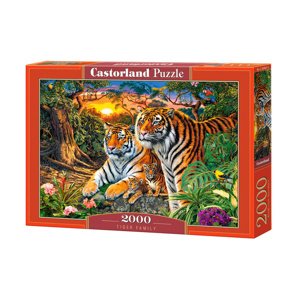 mamido Puzzle 2000 dielikov Tiger Family