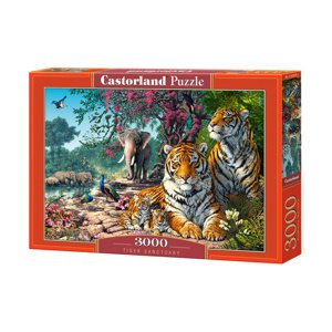 mamido Puzzle 3000 dielikov Tiger Sanctuary