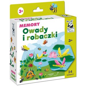 mamido Kapitan Náuka Pexeso Hmyz a chrobákovia 3+ GR0550