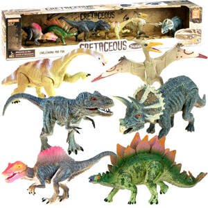 mamido Sada dinosaurov DINOZAURY maľované 6ks