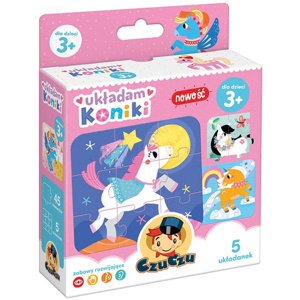 mamido CzuCzu Skladám Koníky puzzle 45 dielikov ZA4050