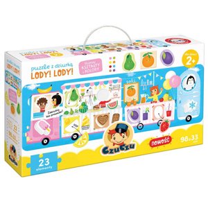 mamido CzuCzu Puzzle s otvorom Zmrzlina! Zmrzlina! 23 dielov ZA4072