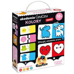 mamido CzuCzu Akadémia Farby knižky a puzzle