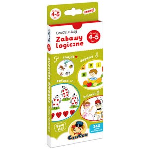 mamido CzuCzu Knižka Logické hry 4-5 rokov ZA4235