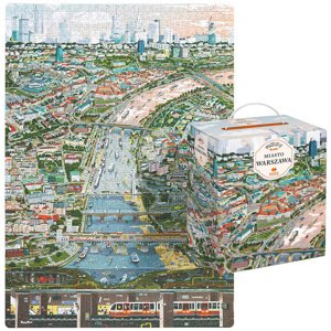 mamido CzuCzu Puzzle Mesto Varšava 1000 dielikov ZA4856