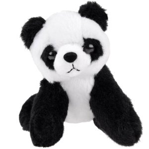 mamido Plyšák Maskotka Panda 13 cm Mazlík 13723