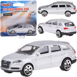 mamido Kovové autíčko licencované Audi Q7 1:64 pružinové ZA5058