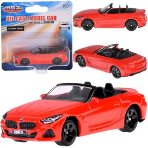 mamido Kovové autíčko licencované BMW Z4 M40i 1:57, pružinové, model ZA5061