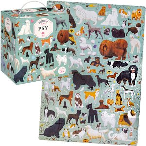 mamido CzuCzu Puzzlove Veľké puzzle PSI 40 dielikov ZA5617
