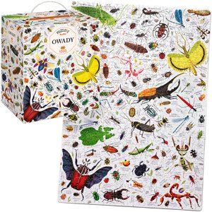 mamido CzuCzu Puzzlove Puzzle Hmyz 1000 dielikov ZA5624