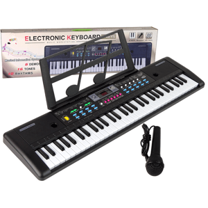 mamido Keyboard MQ-6112 s mikrofónom a držiakom na noty