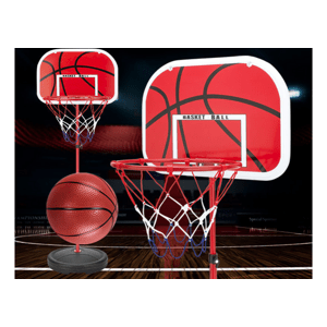 mamido Basketbalový kôš pre deti na záhradu s loptou 139 cm