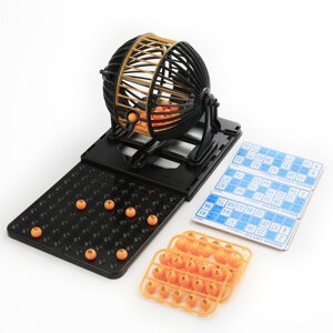 mamido Spoločenská rodinná hra Bingo Lotto žrebovací stroj