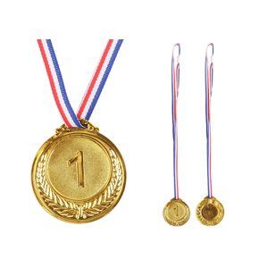 mamido Zlatá medaila za prvé miesto zinková 6,5 cm