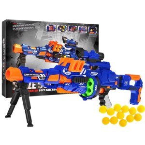 mamido Detský poloautomatický samopal na loptičky Blaze Storm