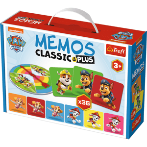 mamido Hra Memos Classic a Plus Tlapková patrola