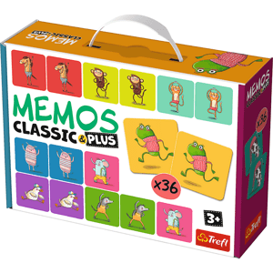mamido Hra Memos Classic a Plus Pohyb a zvuk so zvieratami