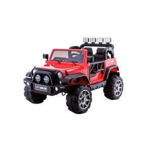 mamido Detské elektrické autíčko Jeep HP012 červené