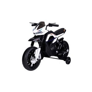 mamido Detská elektrická motorka JT5158 biela