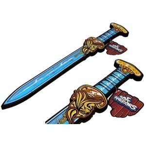 mamido Penový meč pre deti v štýle Vikinga, 52cm, modrá farba