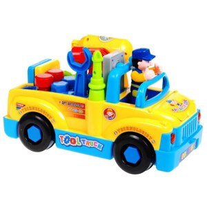 Huile Toys Huile Toys Jazdiaci autíčko s náradím pre malých kutilov