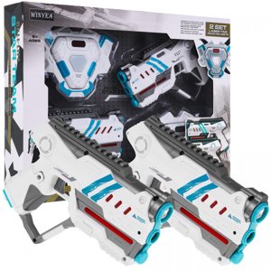 mamido Detské laserové pištole s vestami Laser Tag