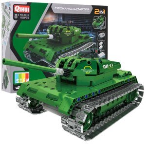 mamido Stavebnica technic R / C tank na diaľkové ovládanie 453 dielov