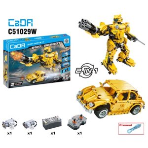 mamido Stavebnica technic R/C 2v1 auto, robot