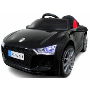 mamido Elektrické autíčko Cabrio B4 eko-koža čierne