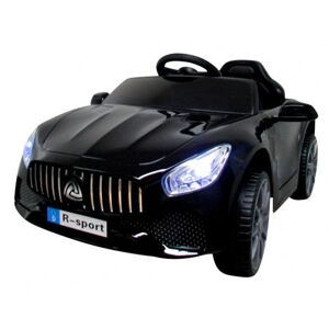 mamido Elektrické autíčko Cabrio B3 v lesklej čiernej farbe