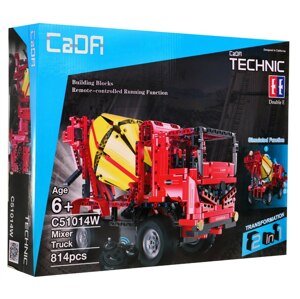 mamido Stavebnica technic R / C miešačka červená