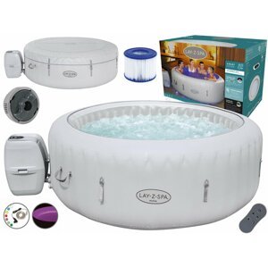 Bestway Nafukovacia vírivka Bestway Lay-Z-Spa Paris LED 6 osôb