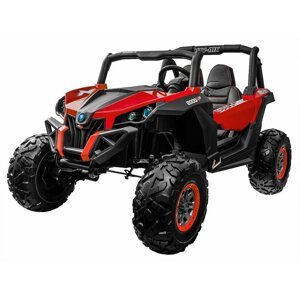 mamido Detské elektrické autíčko Buggy SuperStar 4x4 červené