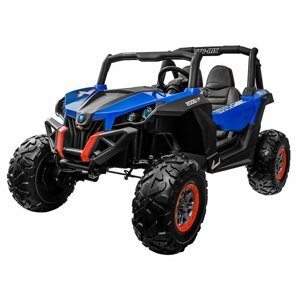 mamido Detské elektrické autíčko Buggy SuperStar 4x4 modré