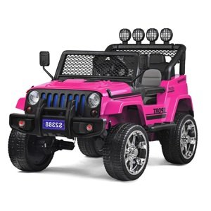mamido Elektrické autíčko Jeep Raptor Sunshine 4x4 ružové