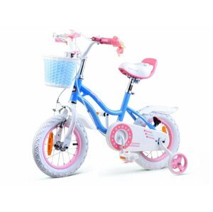 RoyalBaby Dievčenský bicykel RoyalBaby Star Girl 12 "modré