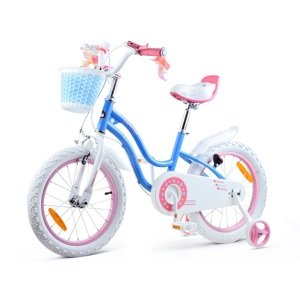 RoyalBaby Dievčenský bicykel RoyalBaby Star Girl 16 "modré