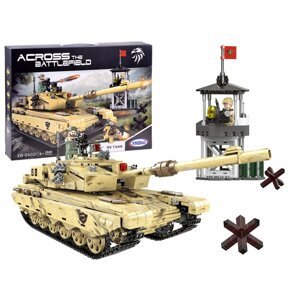 mamido Stavebnica tank s vežou 1340 dielov