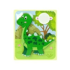 mamido Drevené puzzle pre najmenších dinosaurus