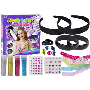 mamido DIY šperky Making Set kapela prstene trblietky