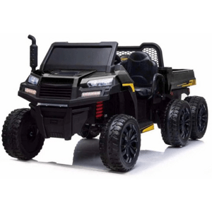 mamido Elektrické autíčko Farmer Truck 4x200W čierne