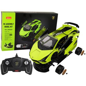 Rastar Rastar Konštrukčné autíčko na diaľkové ovládanie Lamborghini Sian 1:18 zelené